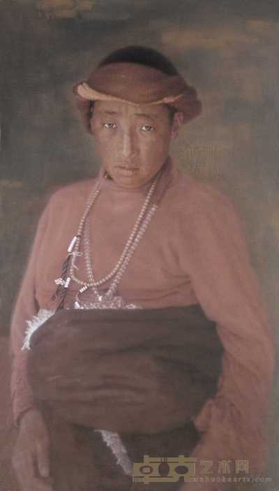 余含兮 2004年作 凝 180×100cm